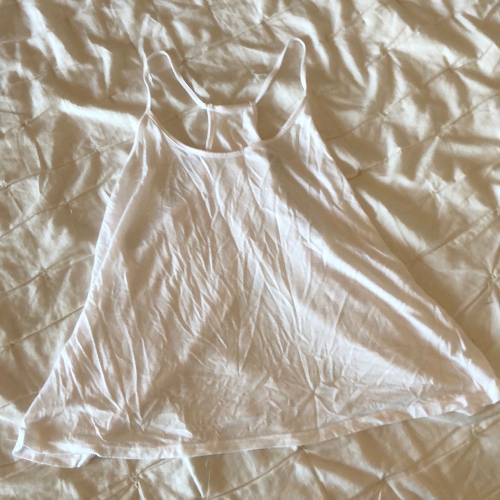 White Exercise Top